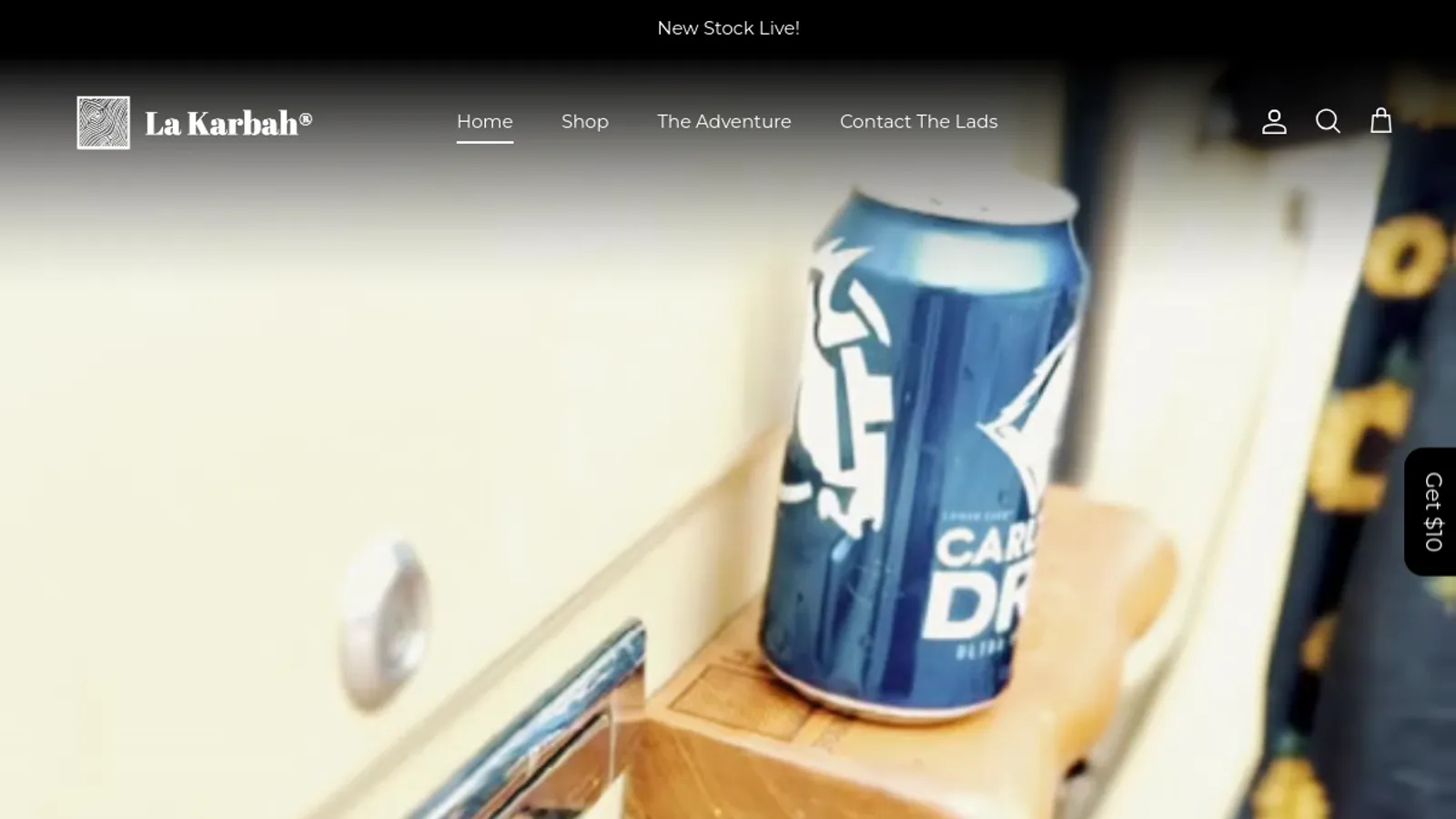 Screenshot of the Shopi Dev homepage