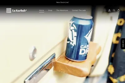 Screenshot of the Shopi Dev homepage