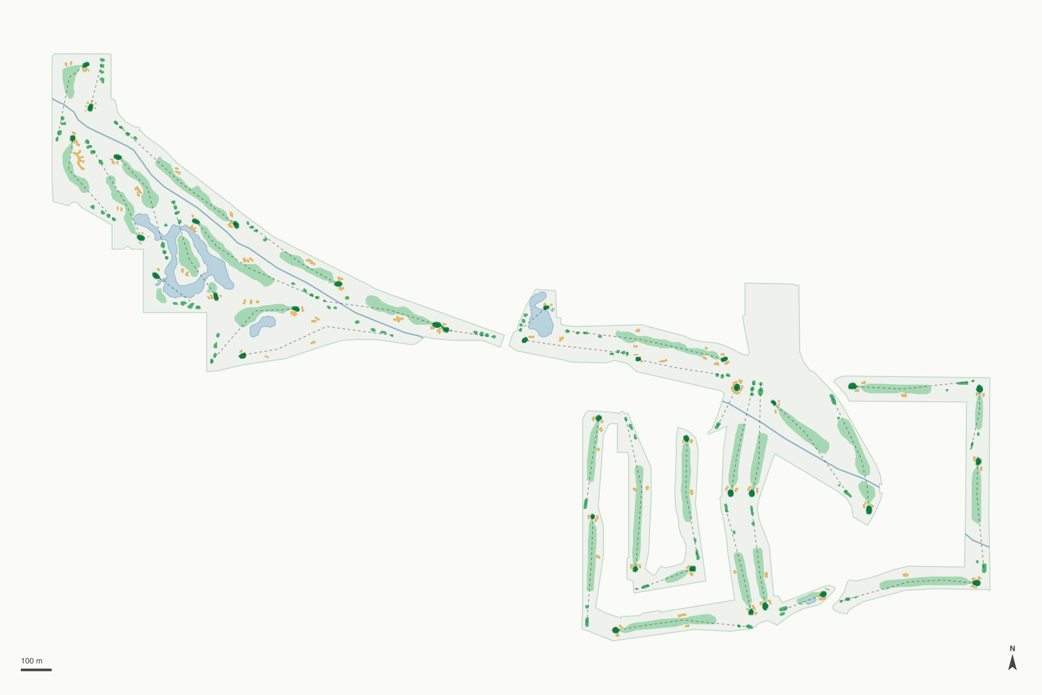 Map of Tahquitz Creek Golf Resort