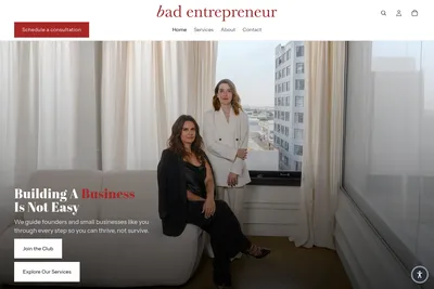 Screenshot of the Carol Nogueira Consulting homepage