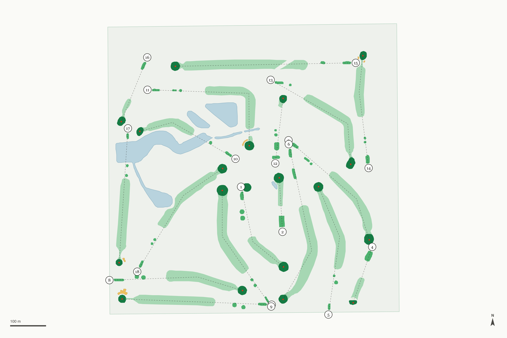 Map of Prairie View Golf Club