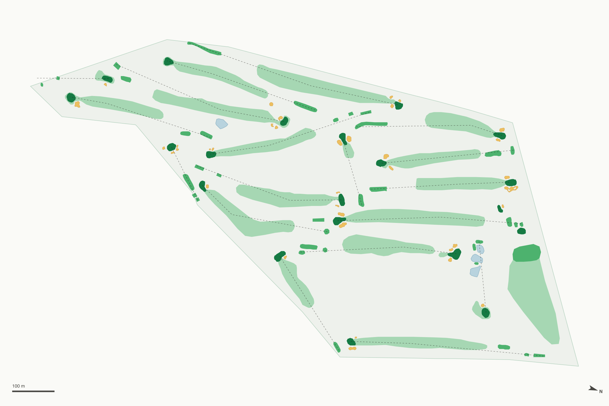 Map of Pajaro Valley Golf Club
