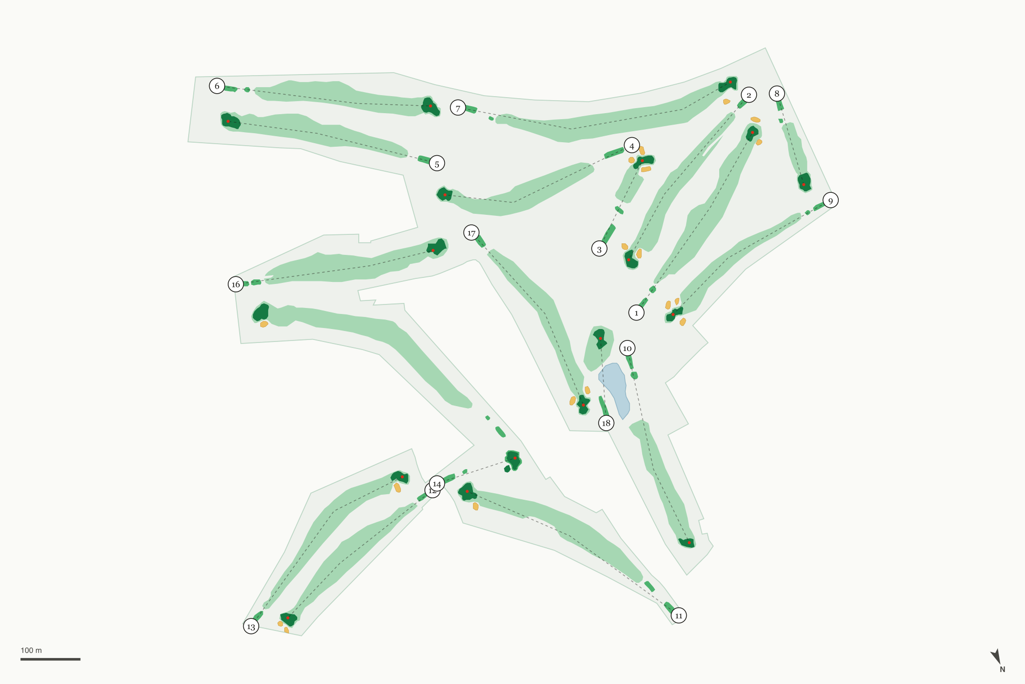 Map of Jurupa Hills Country Club