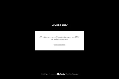 Screenshot of the Stores homepage