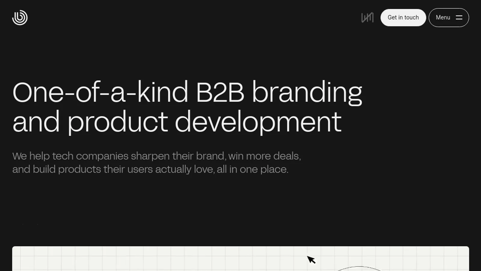 Screenshot of the Brightscout homepage