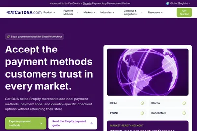 Screenshot of the Nabeyond Ltd homepage