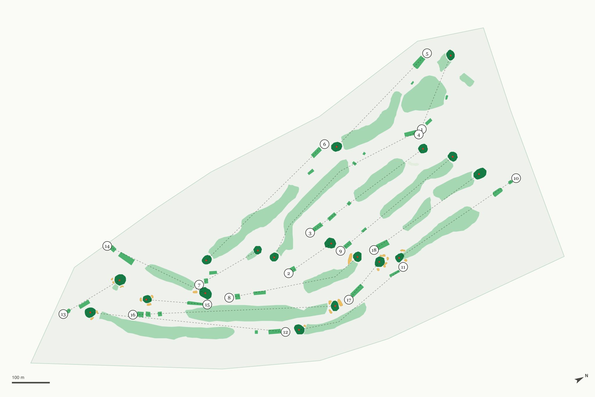 Map of Cypress Hills Golf Club