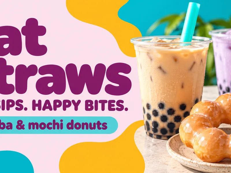 Fat Straws Boba & Mochi Donuts (Plano)