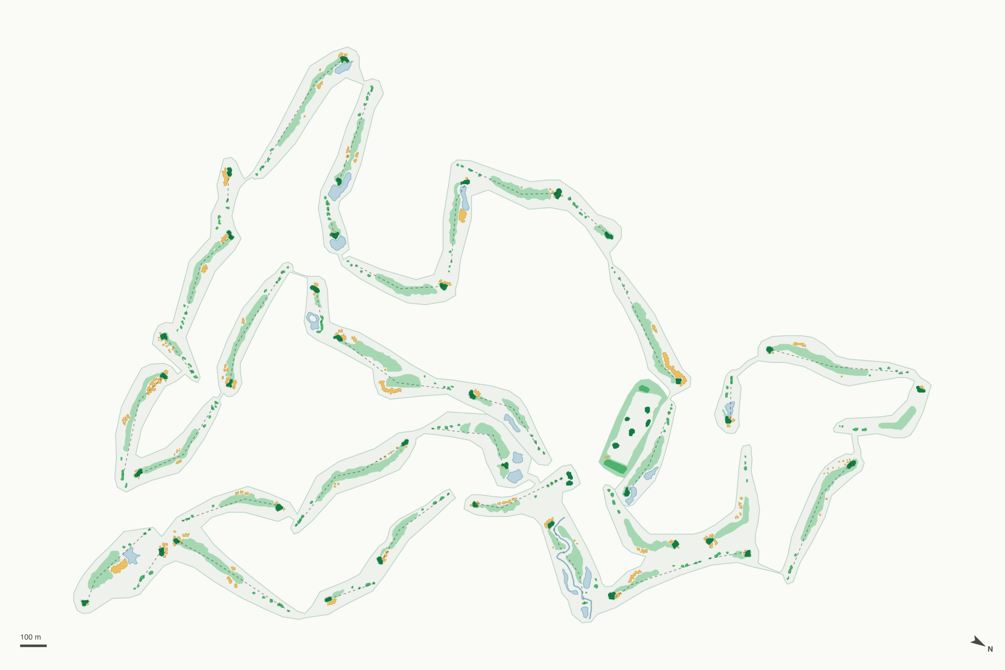 Map of Torreon Golf Club
