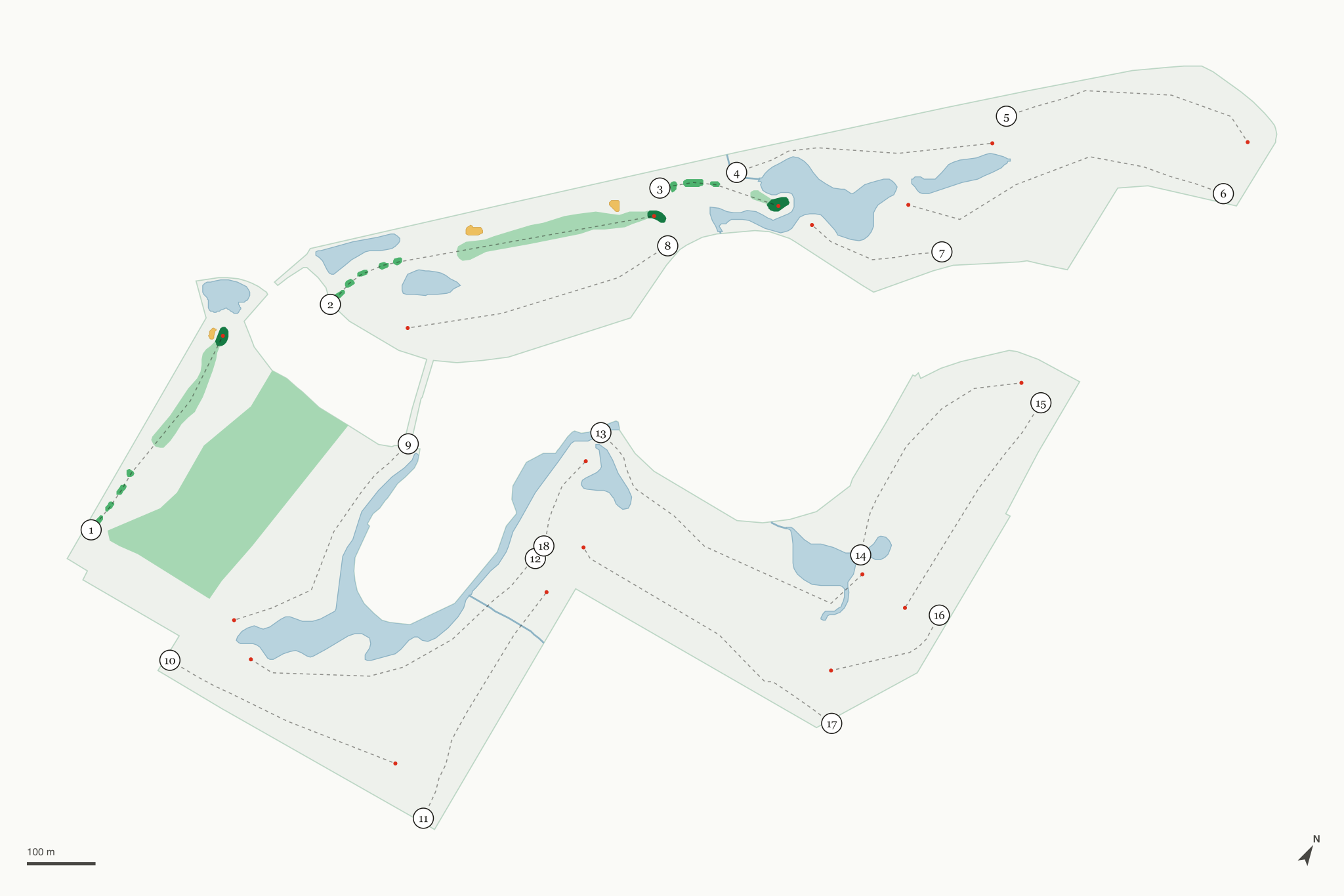 Map of Celina Lynx Golf Club