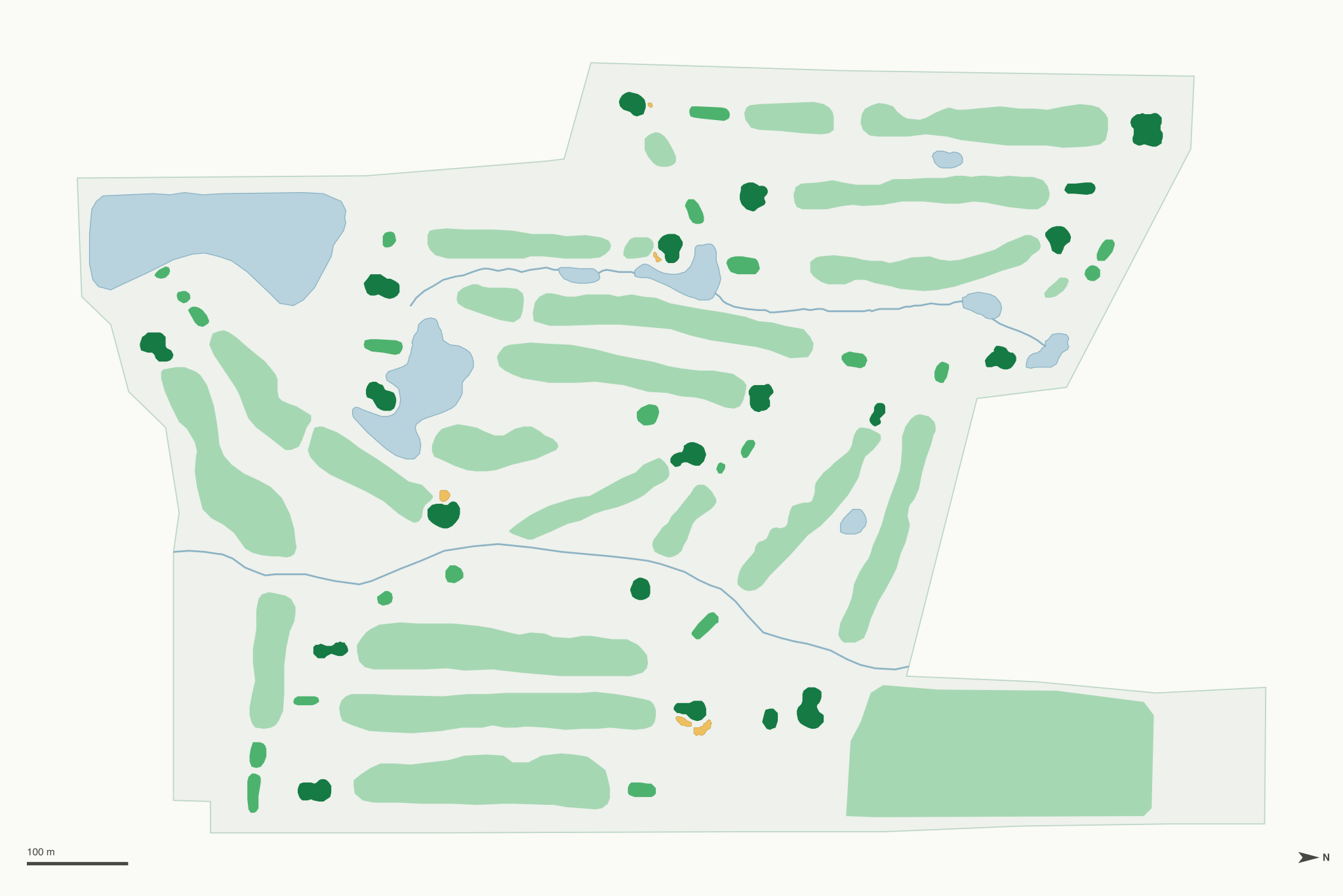 Map of Mt. Graham Golf Club