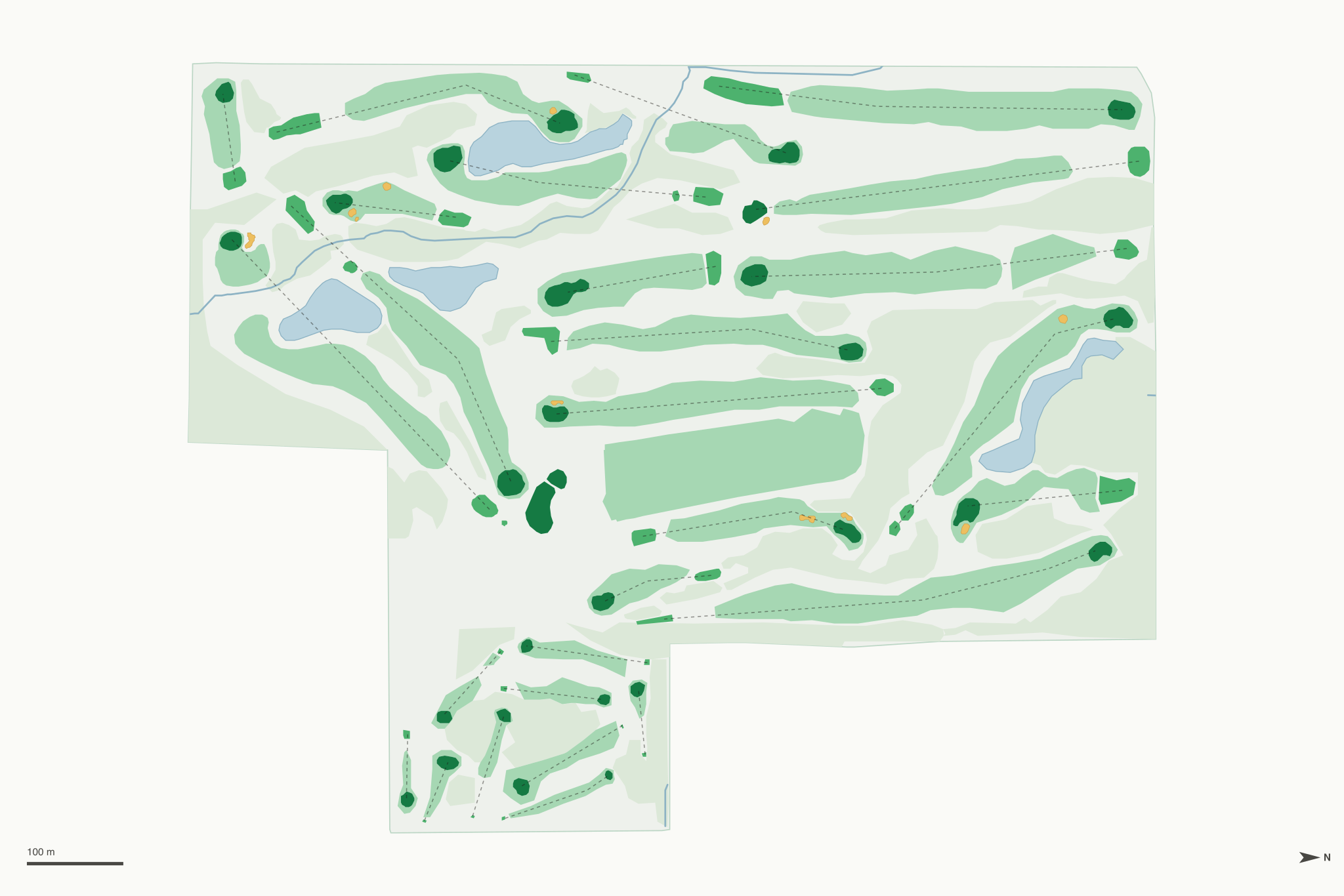 Map of Jackson Park Golf Course