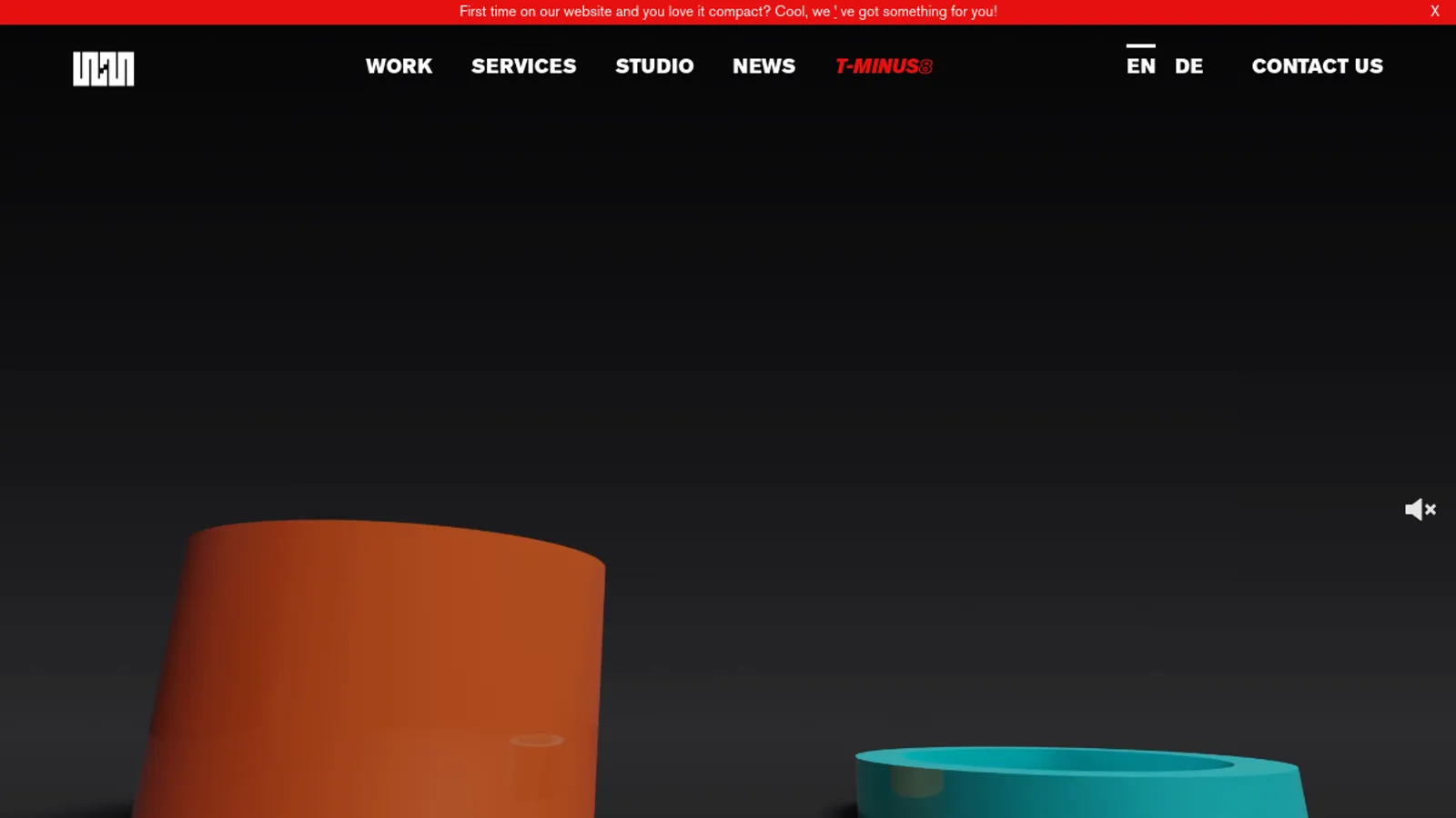 Screenshot of the wagemut GmbH homepage
