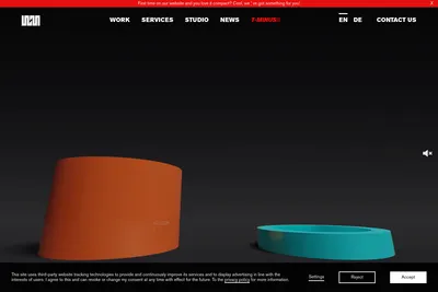 Screenshot of the wagemut GmbH homepage