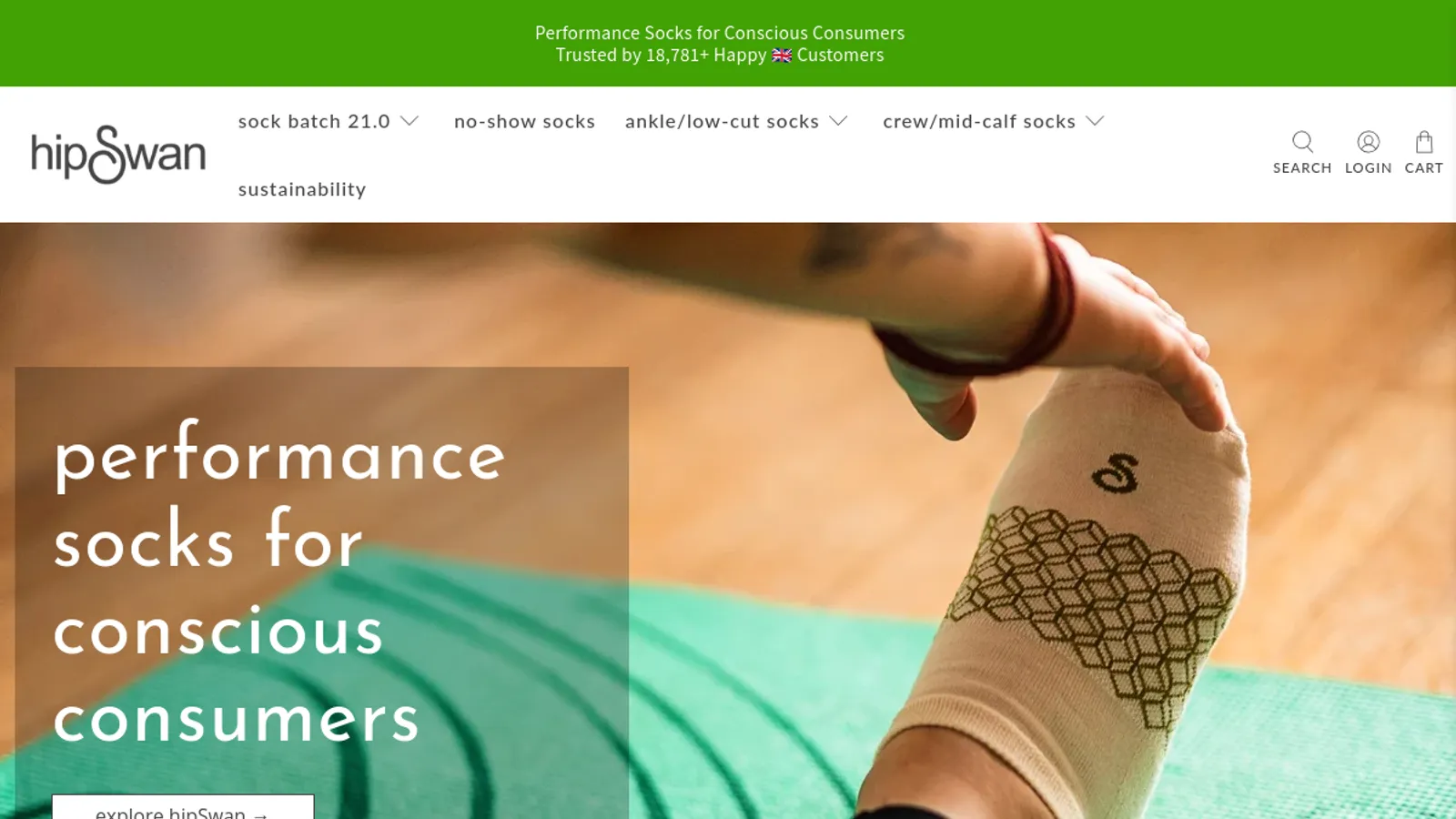 Screenshot of the Interstice Consulting homepage