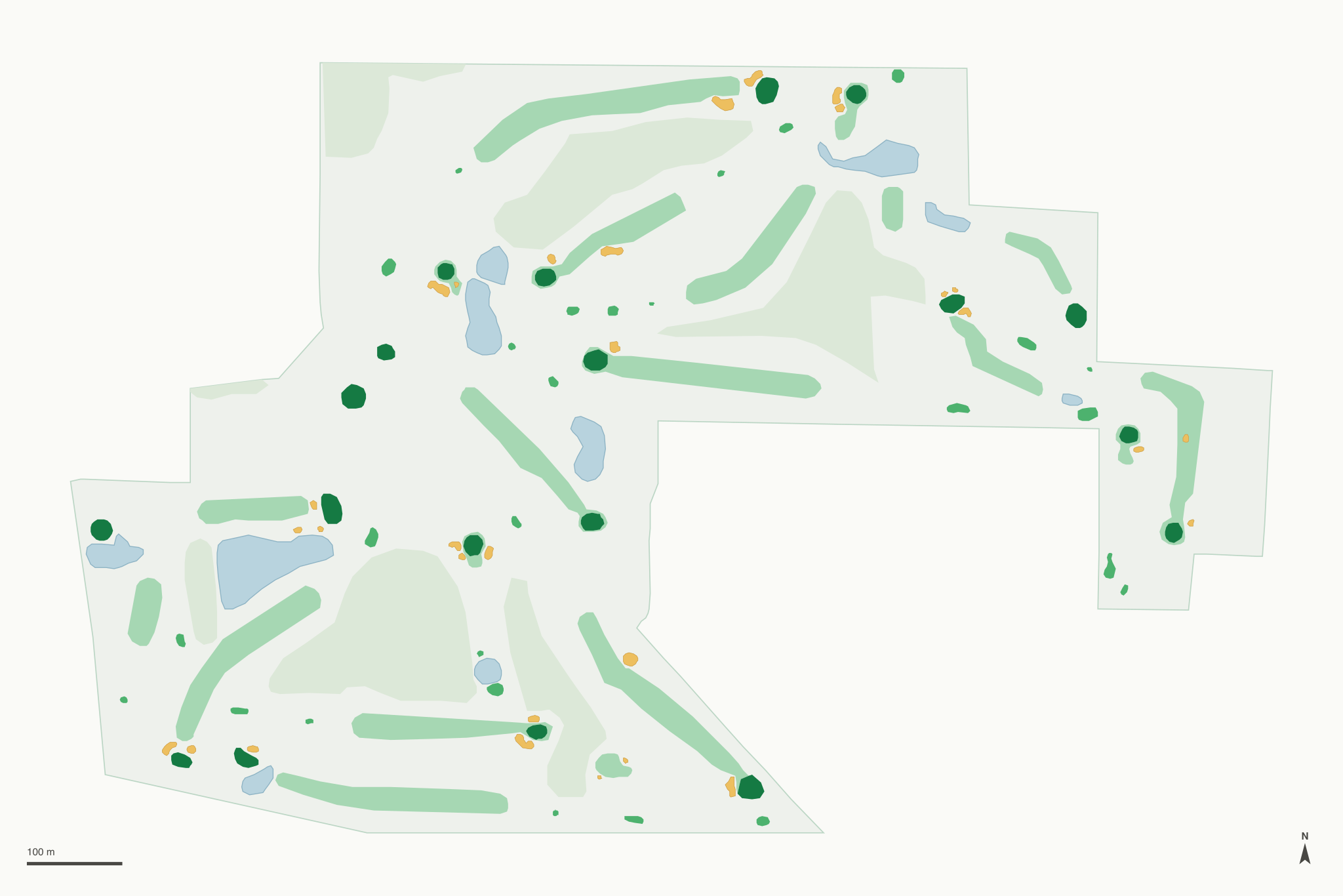 Map of Raccoon Hill Golf Club