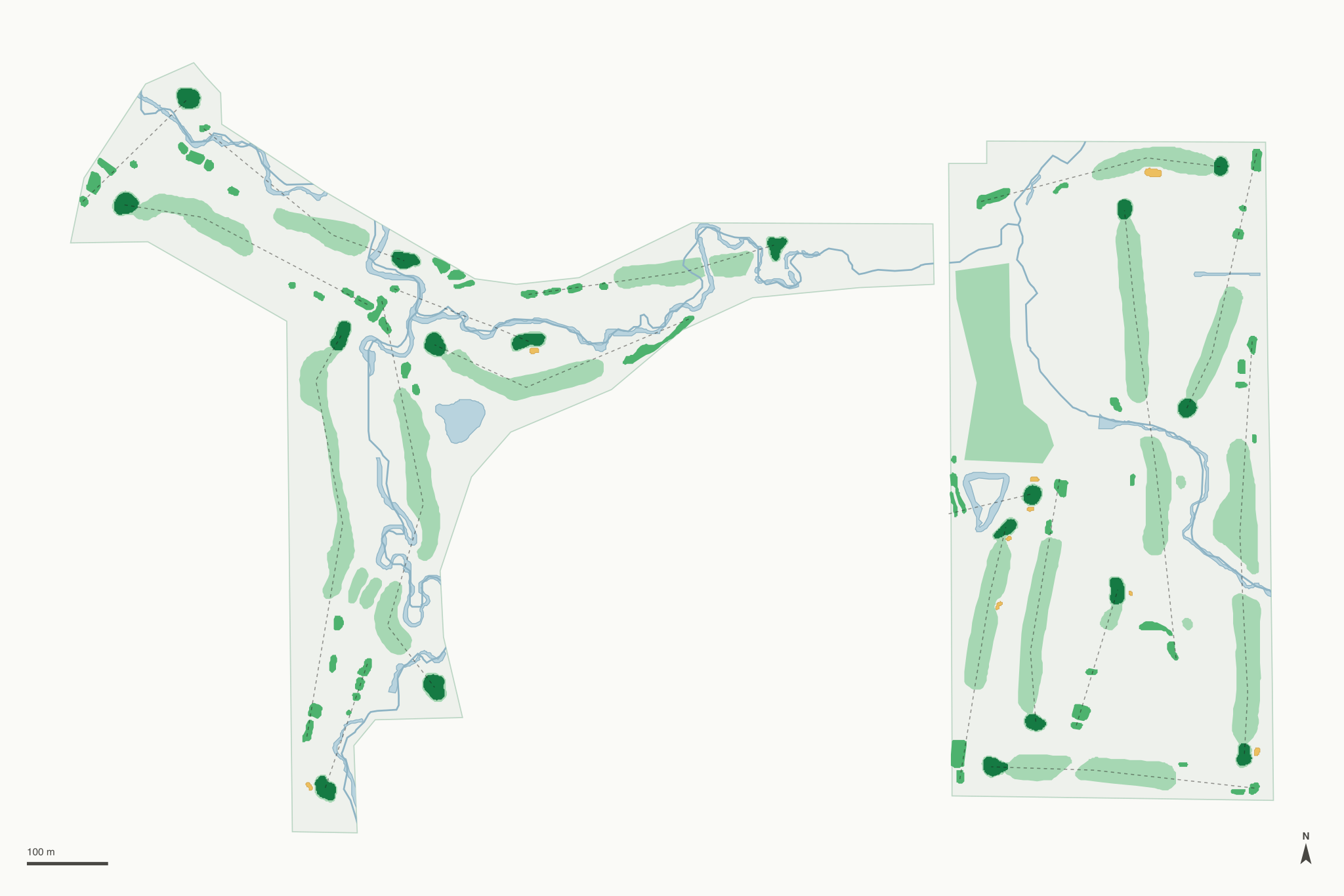 Map of Indianola Country Club