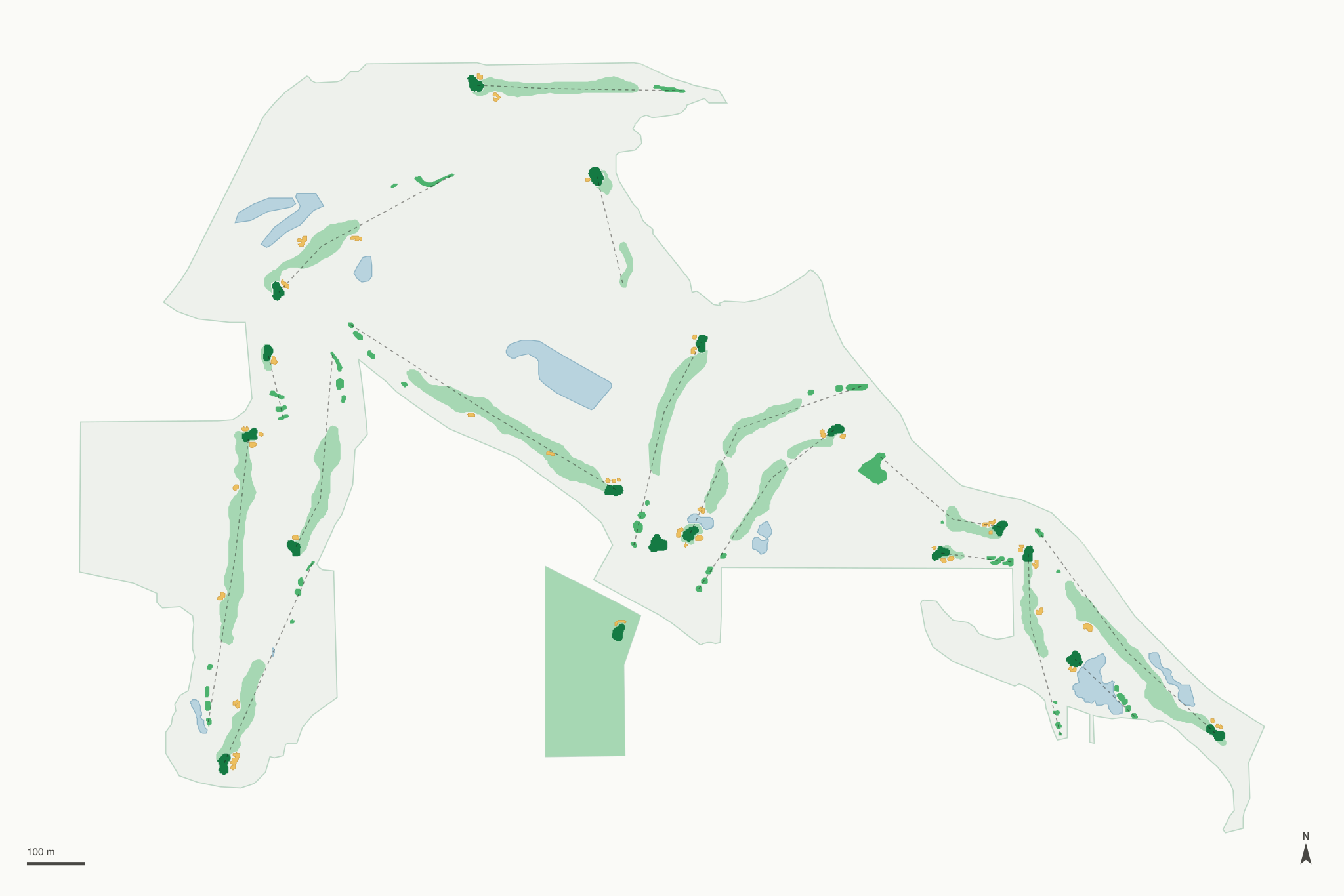 Map of Camas Meadows Golf Club