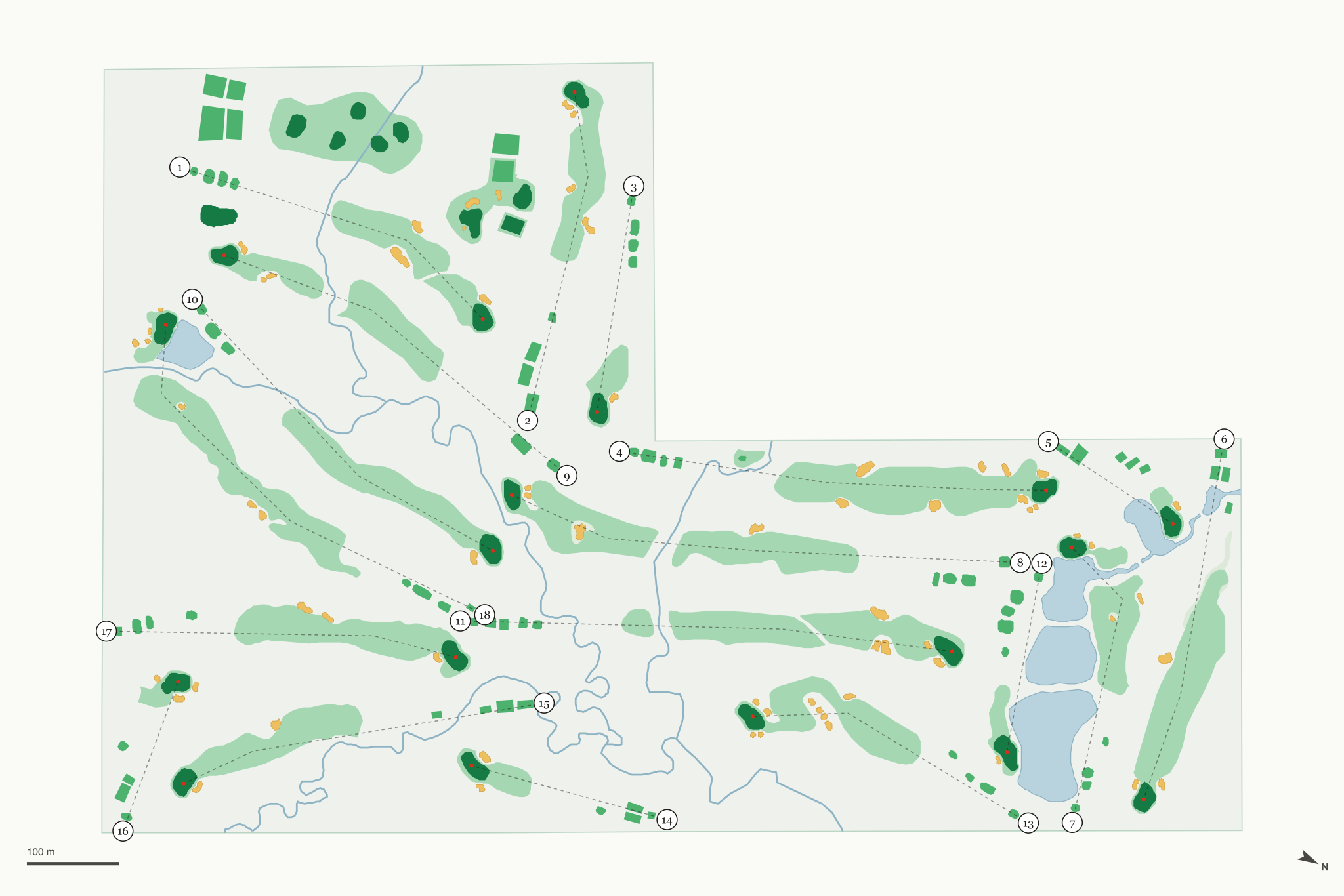 Map of Persimmon Woods Golf Club