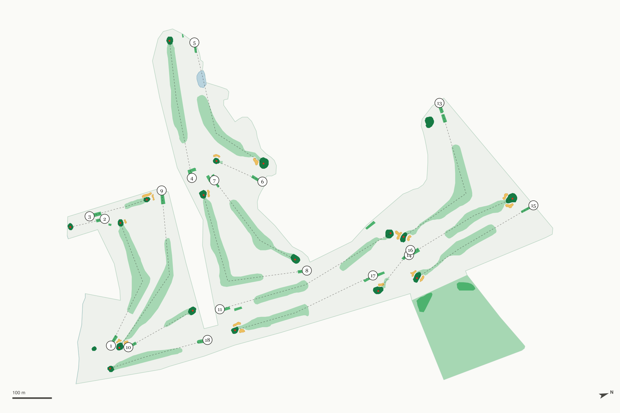 Map of Portage Golf Club