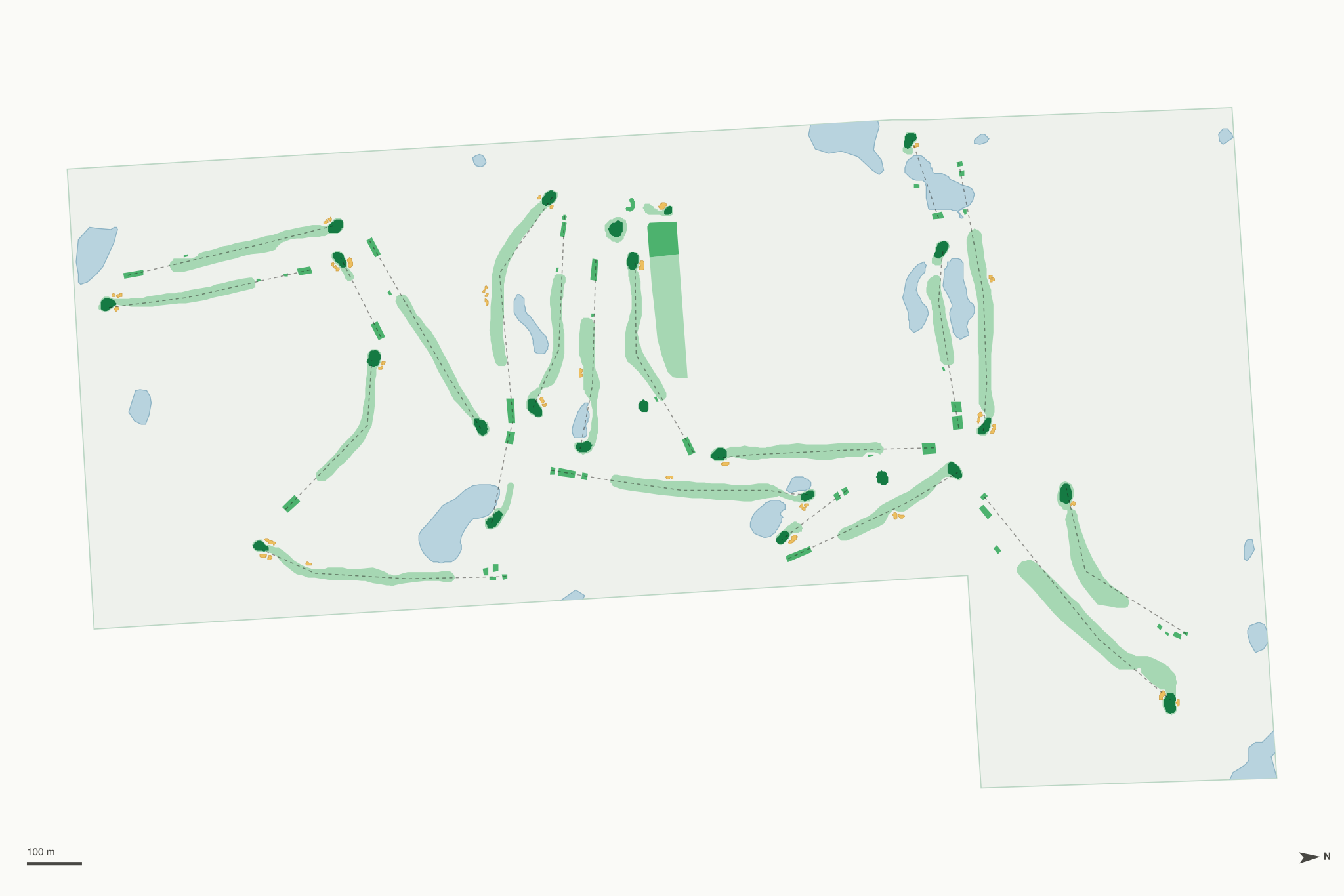 Map of Indian Hills Golf Club