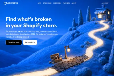 Screenshot of the Pasilobus homepage