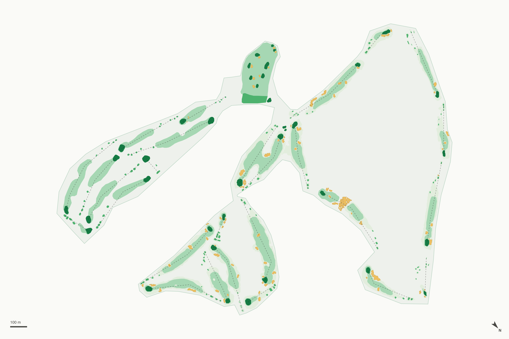 Map of The Golf Course at Sand Hollow Resort