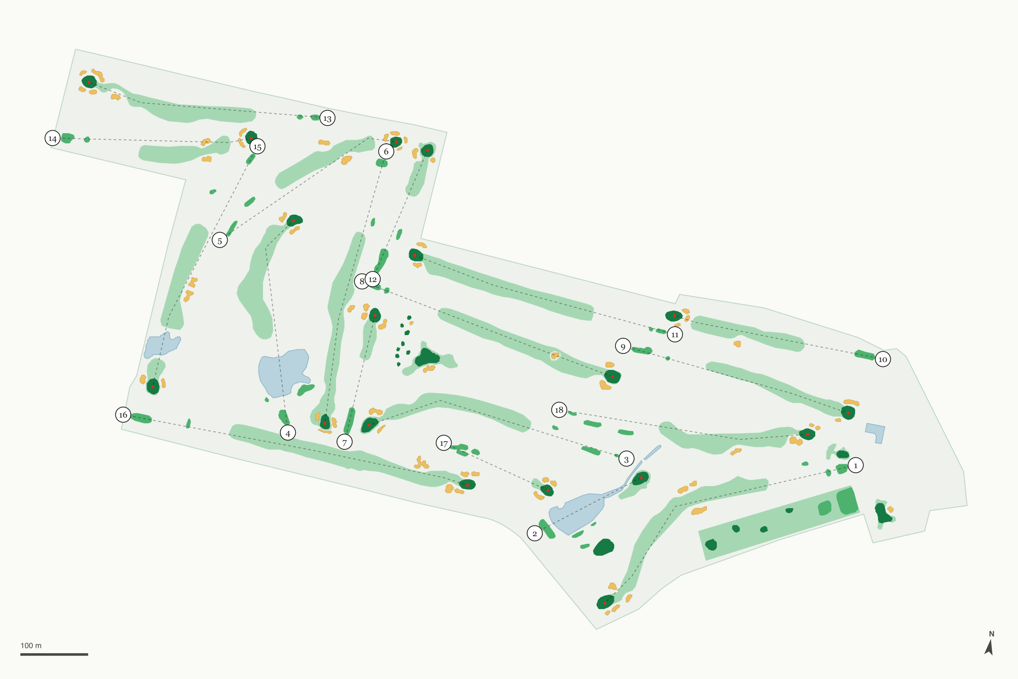 Map of Losantiville Country Club