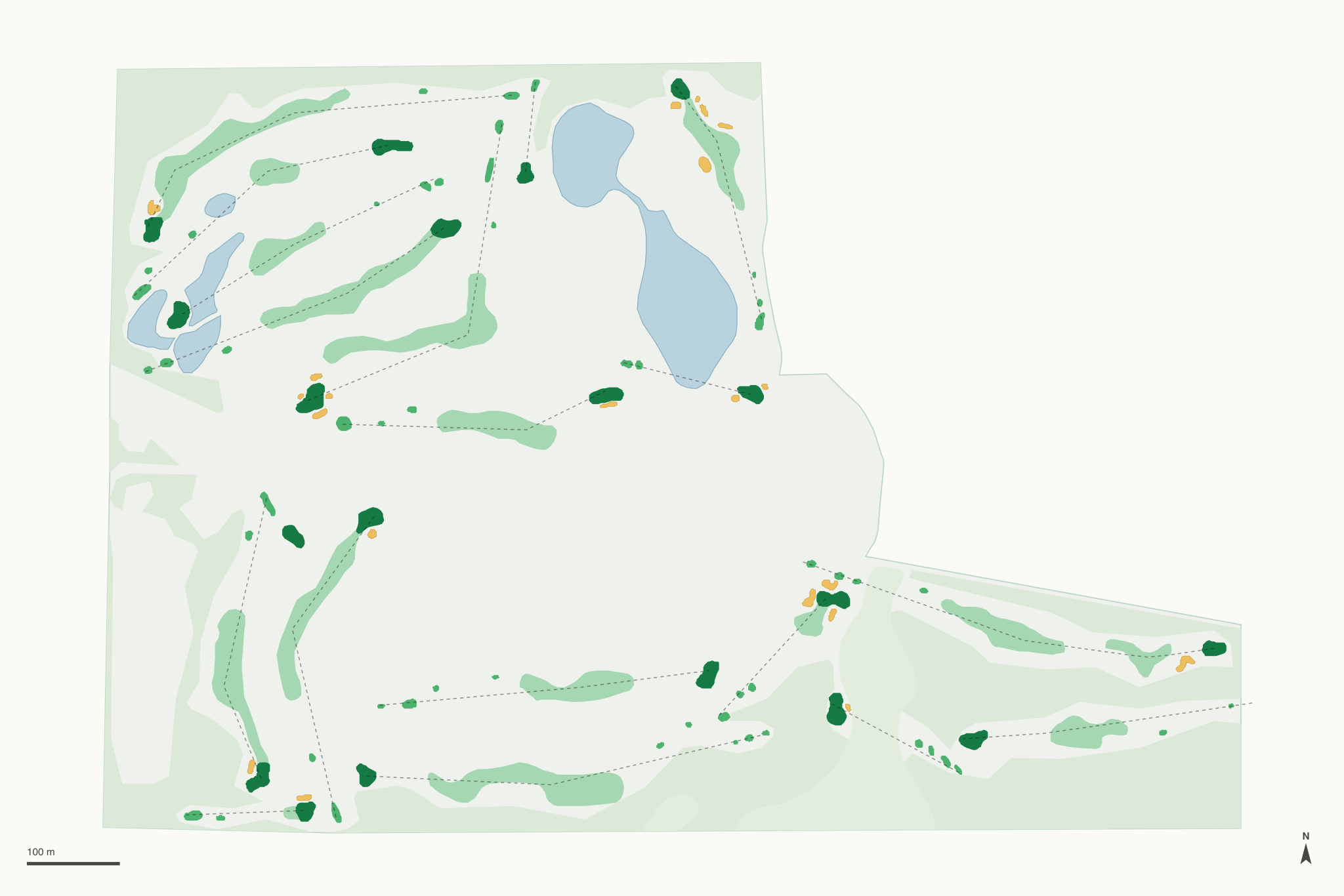Map of Forest Ridges at Lakewoods