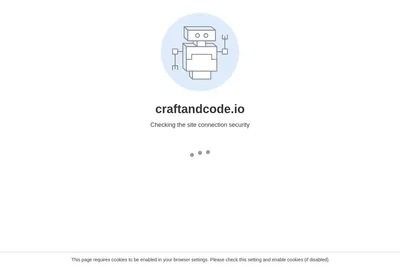 Screenshot of the Craft & Code, LLC homepage