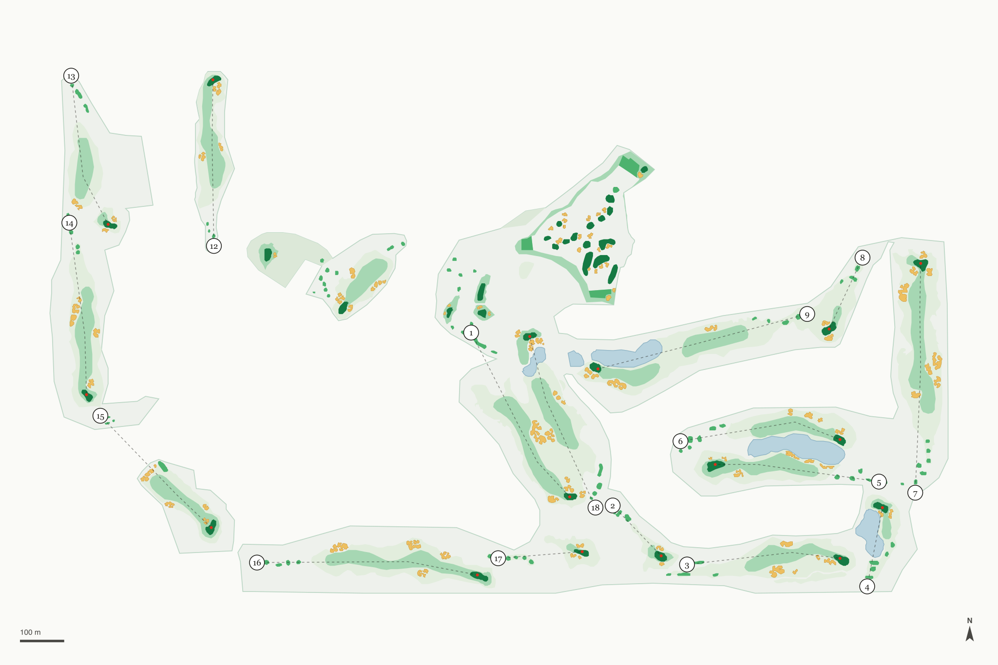 Map of The Bridges at Rancho Santa Fe