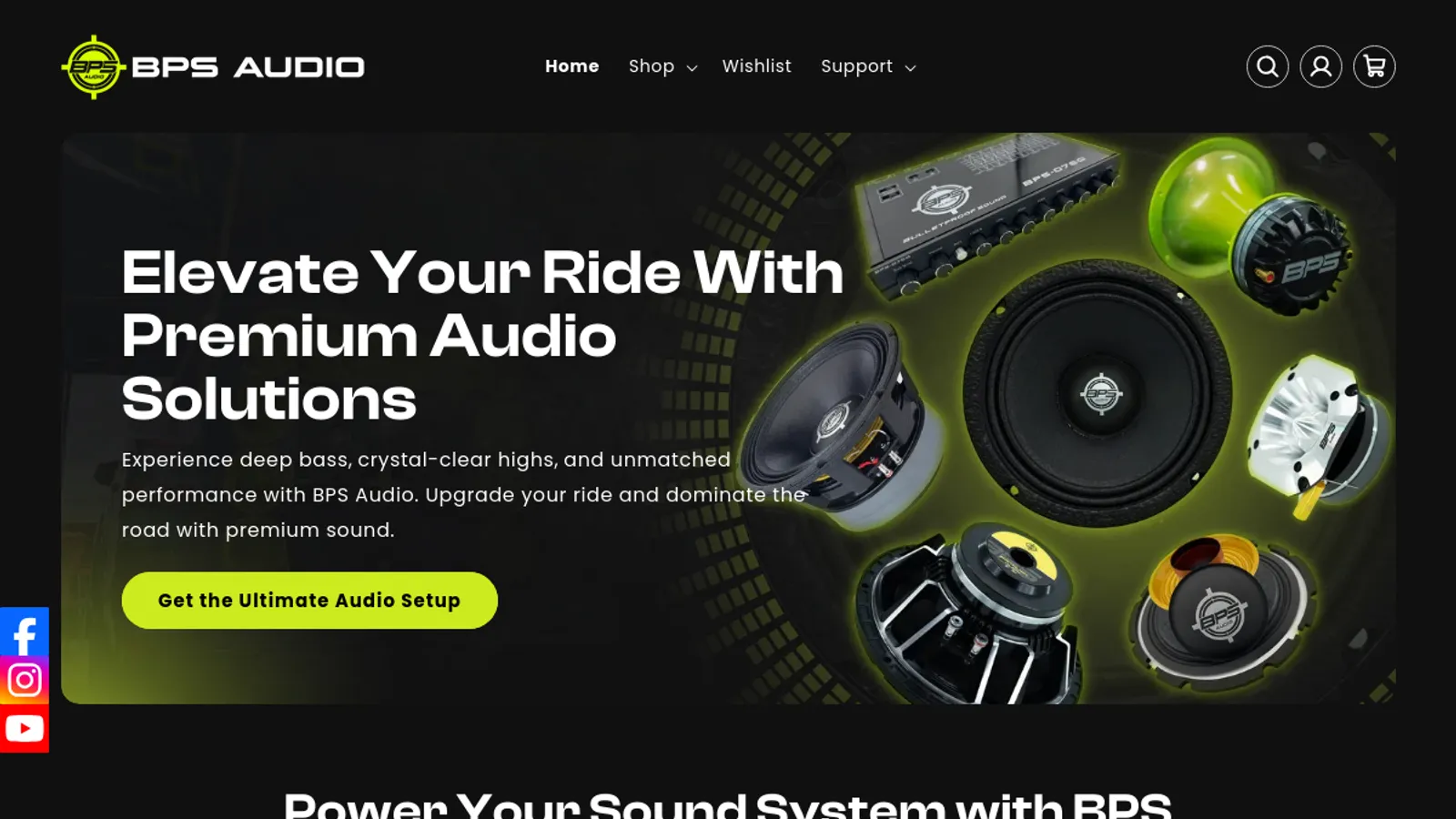 Screenshot of the Ahmad Mujtaba homepage