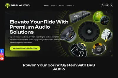 Screenshot of the Ahmad Mujtaba homepage