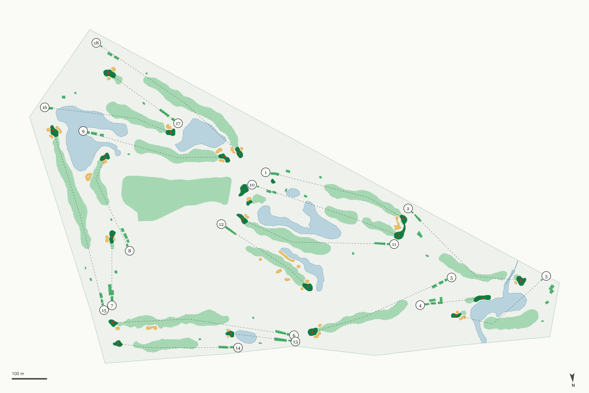 Map of Makray Memorial Golf Club