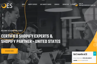Screenshot of the CRO & Revenue Growth Experts homepage