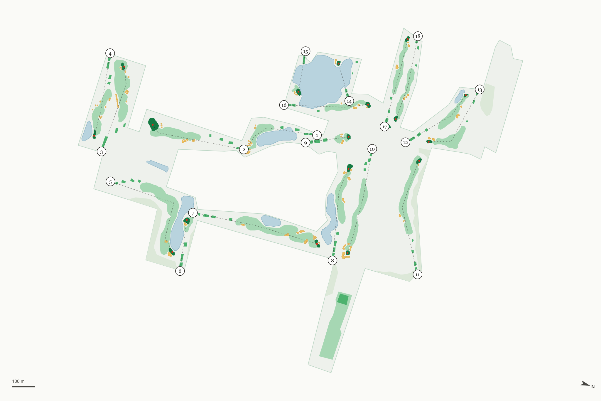 Map of Catawba Island Club