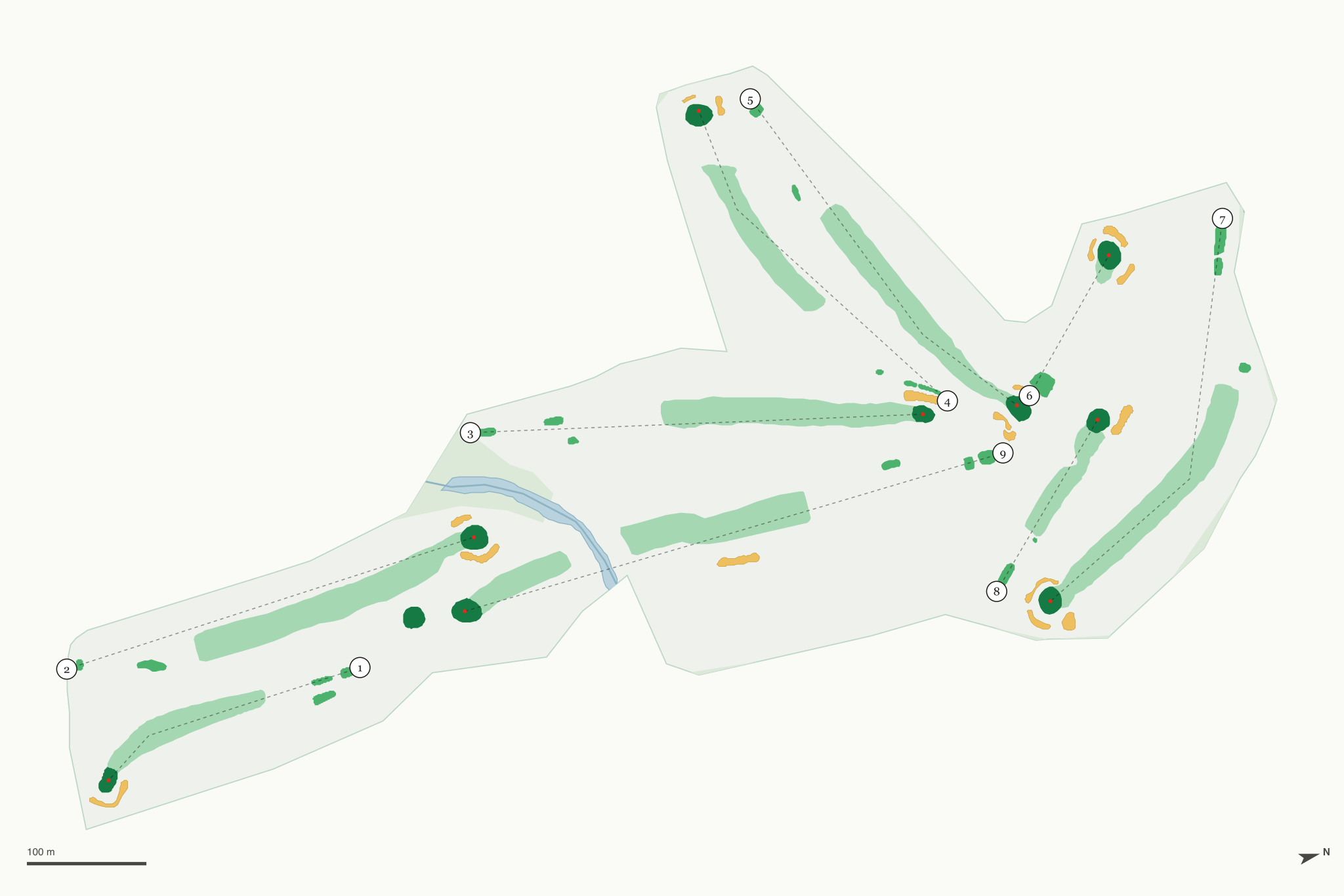 Map of Pine Hills Ottawa