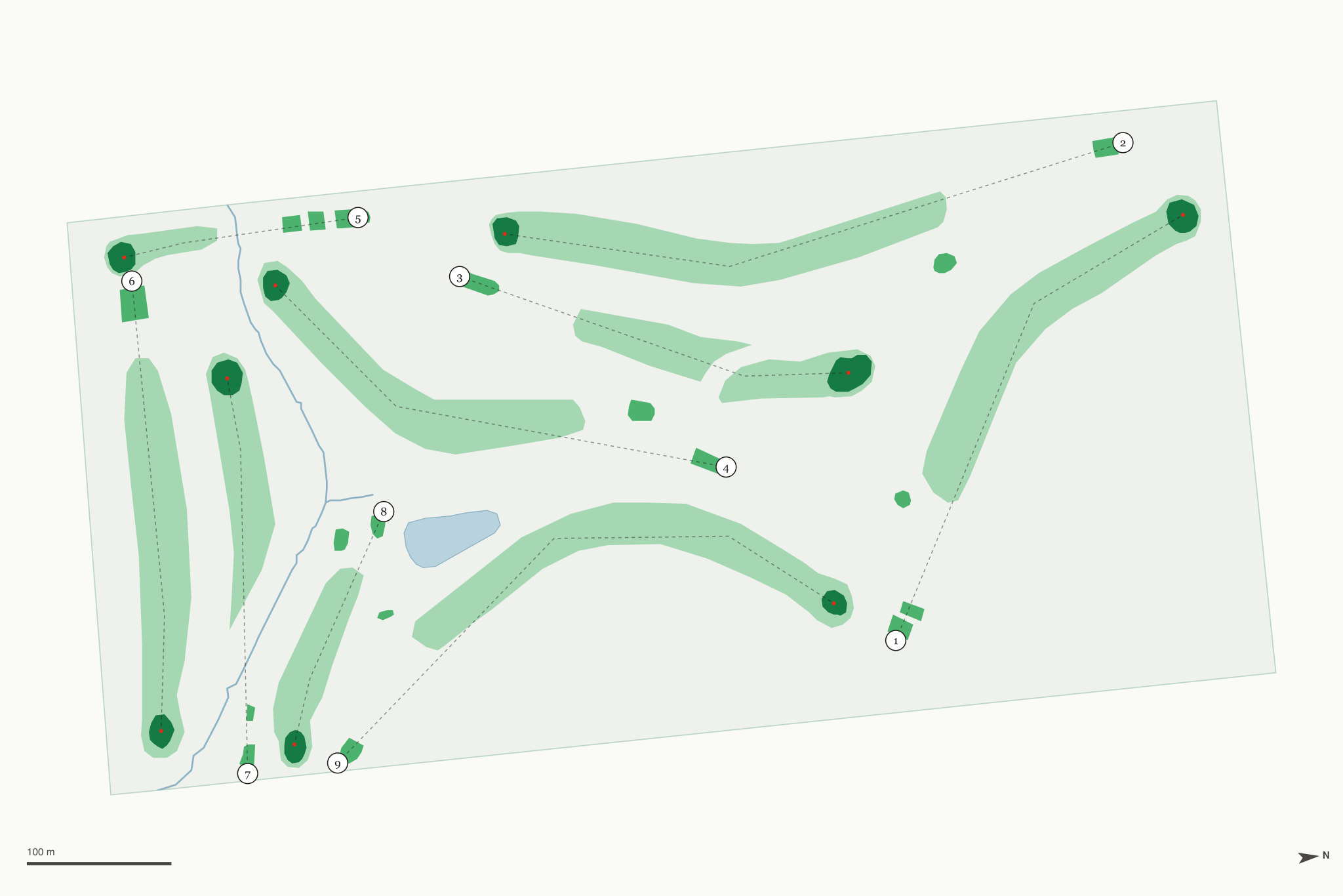 Map of Manning Manilla Golf Course