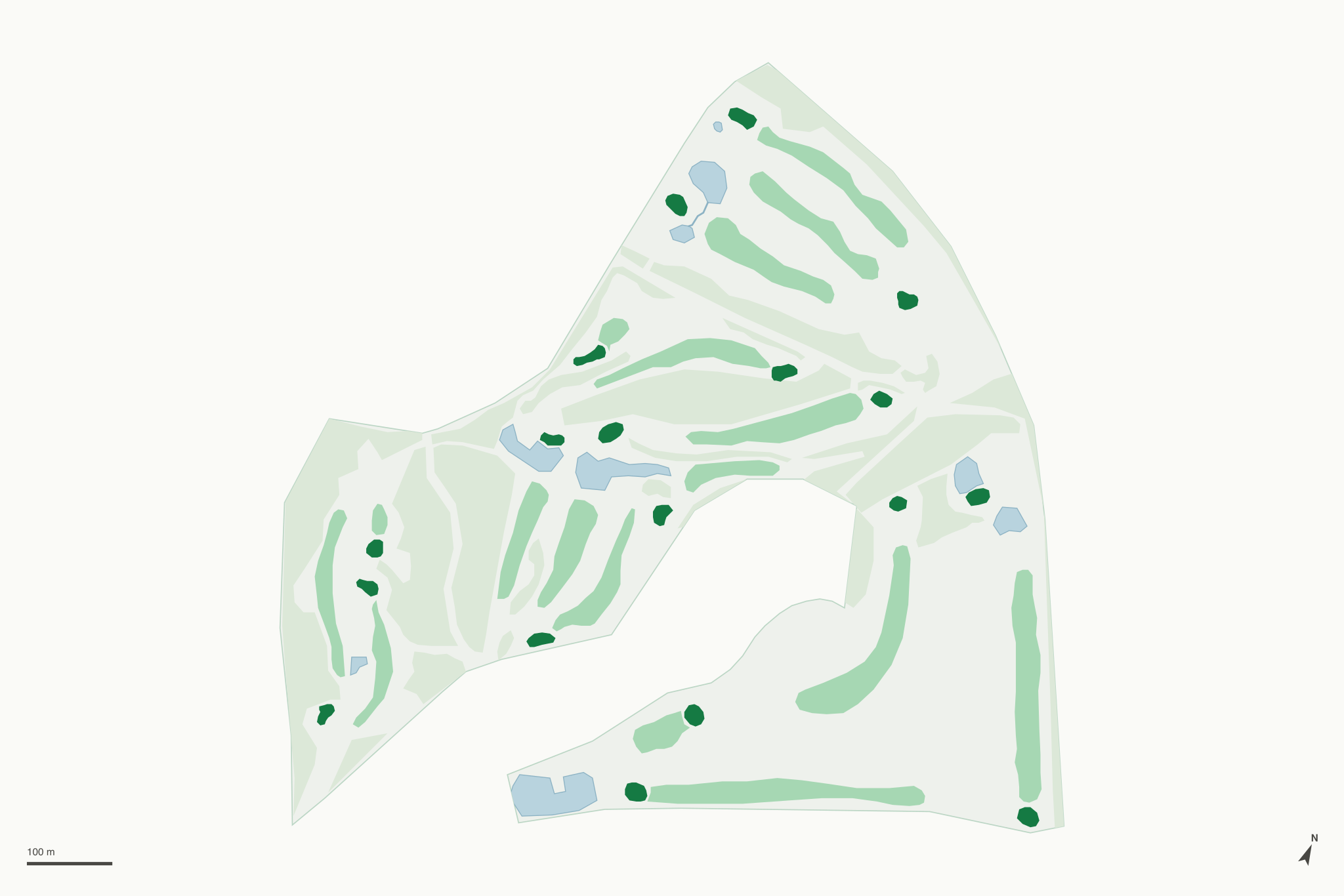 Map of Sun Country Golf Course