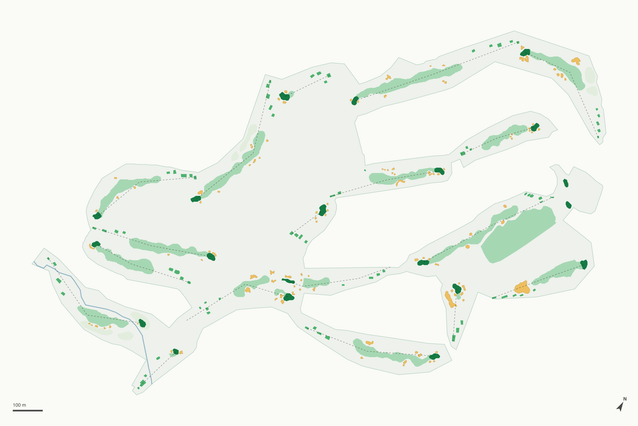 Map of The Ranches Golf Club