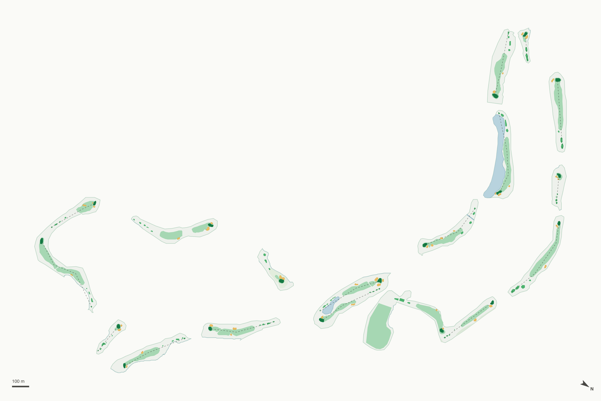 Map of Julington Creek Golf Club