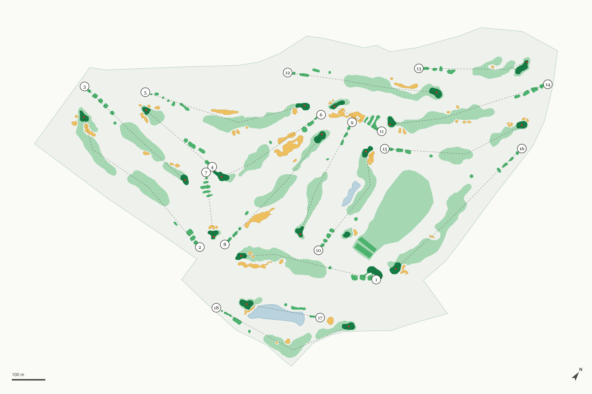 Map of The Quarry at Giants Ridge