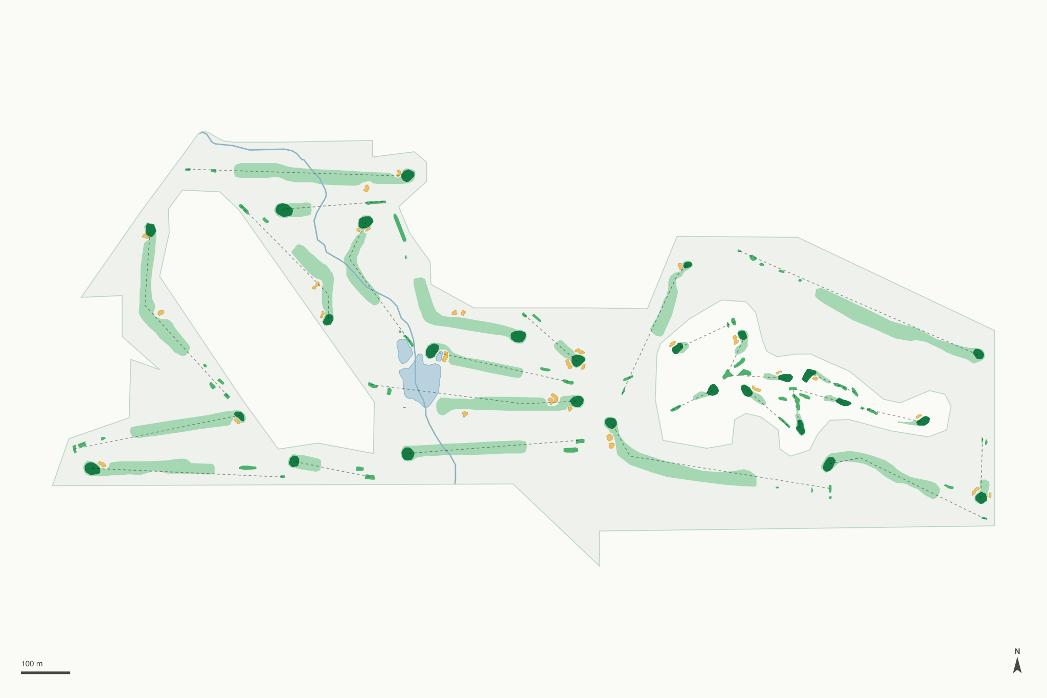 Map of Clifton Highlands Golf Club