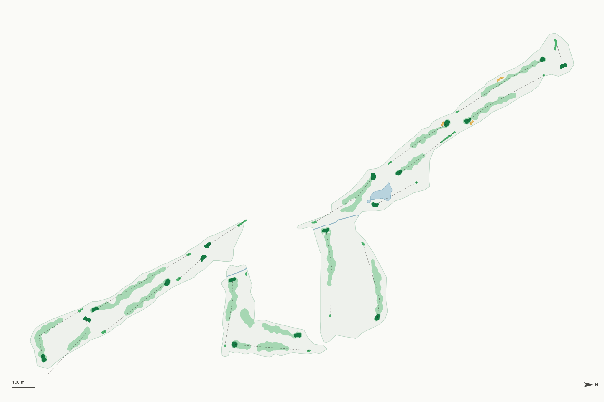 Map of McDowell Mountain Golf Club