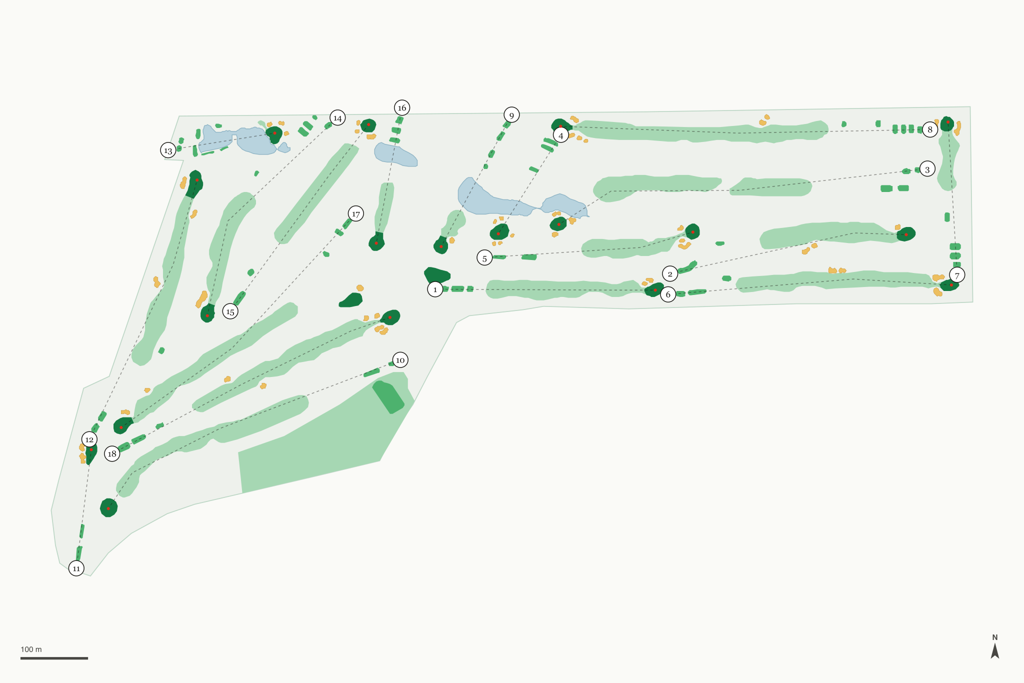 Map of St. Joseph Country Club