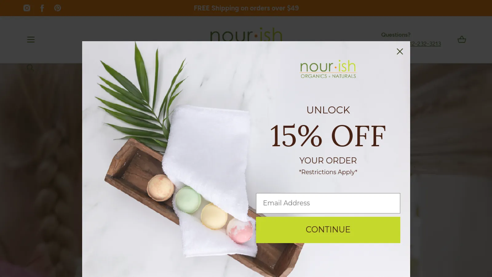 Screenshot of the Market Mint homepage