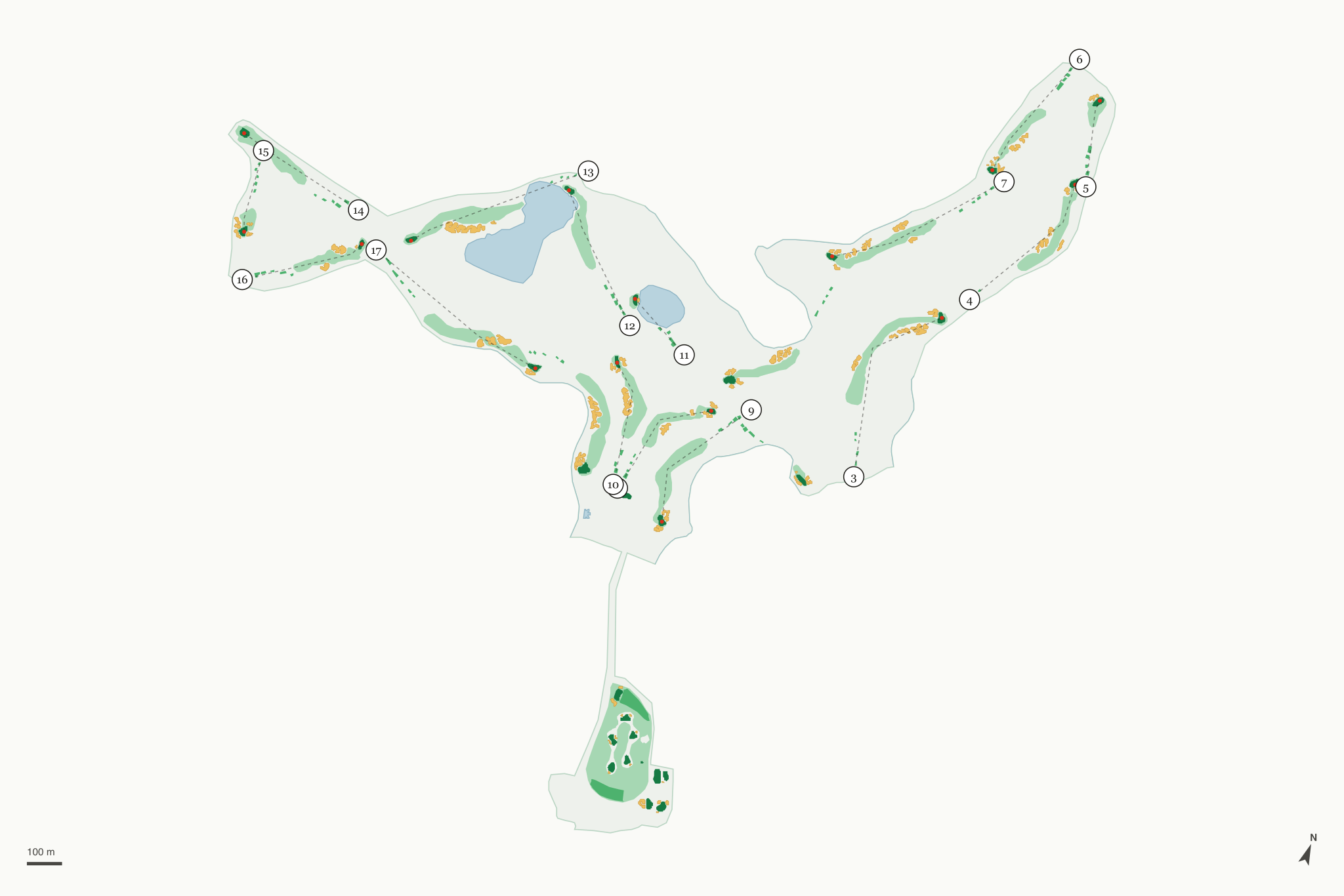 Map of Isleworth Golf & Country Club