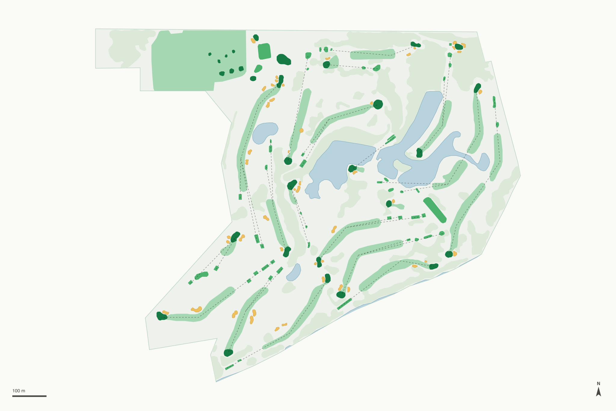 Map of Cannon Golf Club