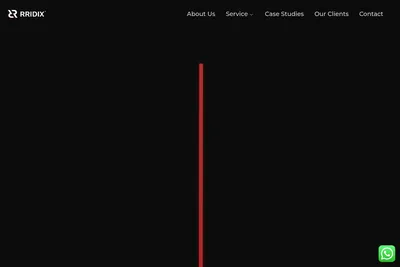 Screenshot of the RRIDIX MEDIA PRIVATE LIMITED homepage