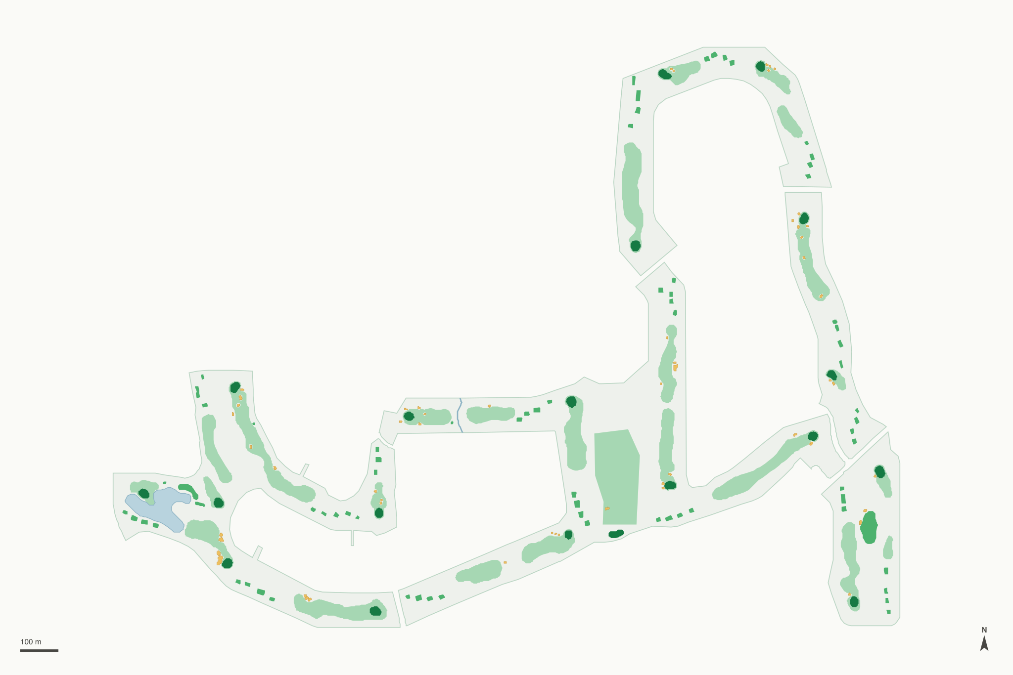 Map of Sundance Golf Club